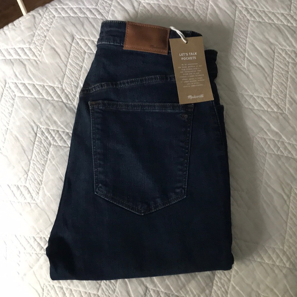 Brand new Madewell Hi Rise Skinny Sz 28